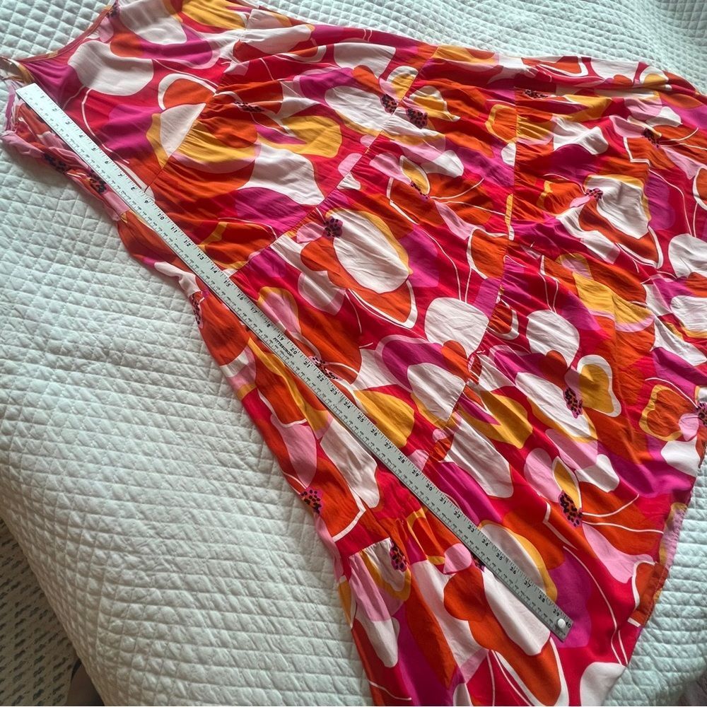 Vibrant Floral Maxi Dress - Picture 9 of 11